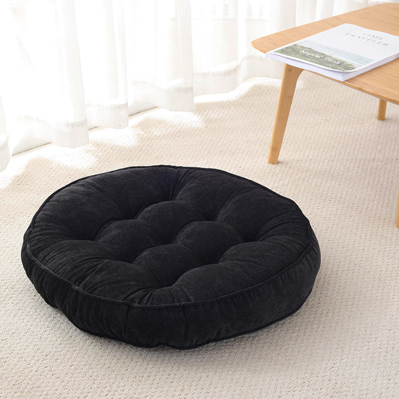 Round Corduroy Meditation Cushion