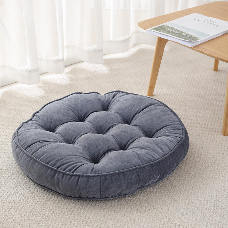 Round Corduroy Meditation Cushion