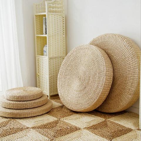 Rush Grass Meditation Cushion