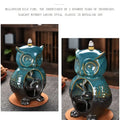 Owl Ceramic Backflow Incense Burner with 20 Incense Cones
