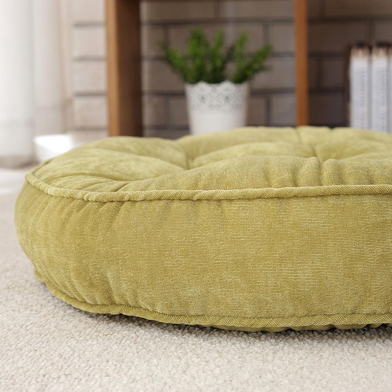Round Corduroy Meditation Cushion