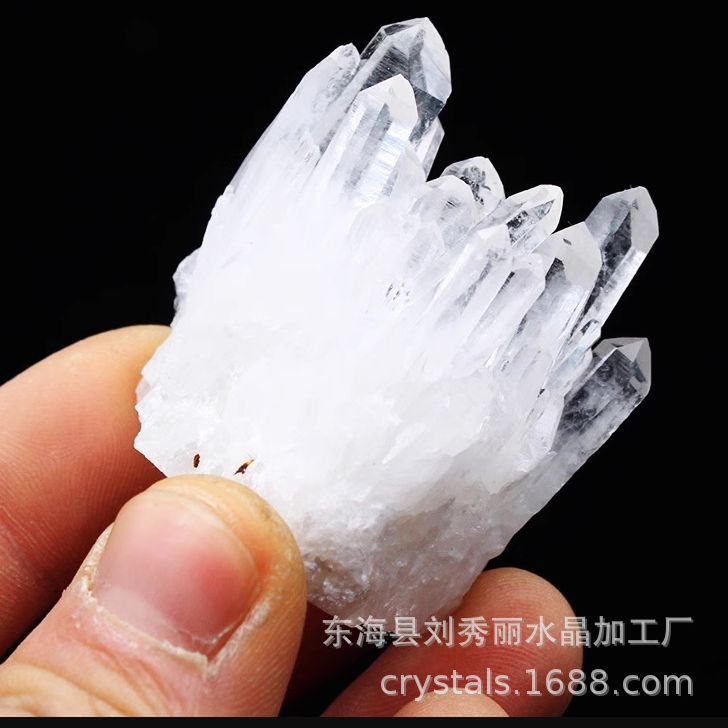 Clear Quartz Crystal Cluster
