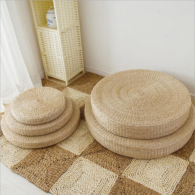 Rush Grass Meditation Cushion