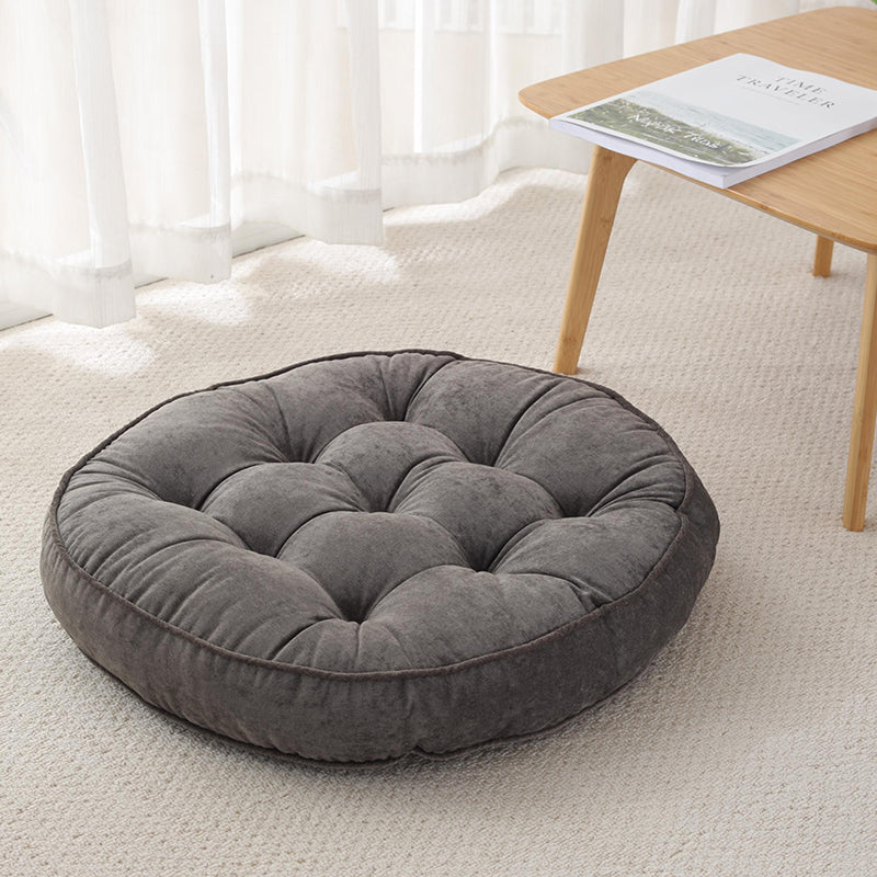 Round Corduroy Meditation Cushion