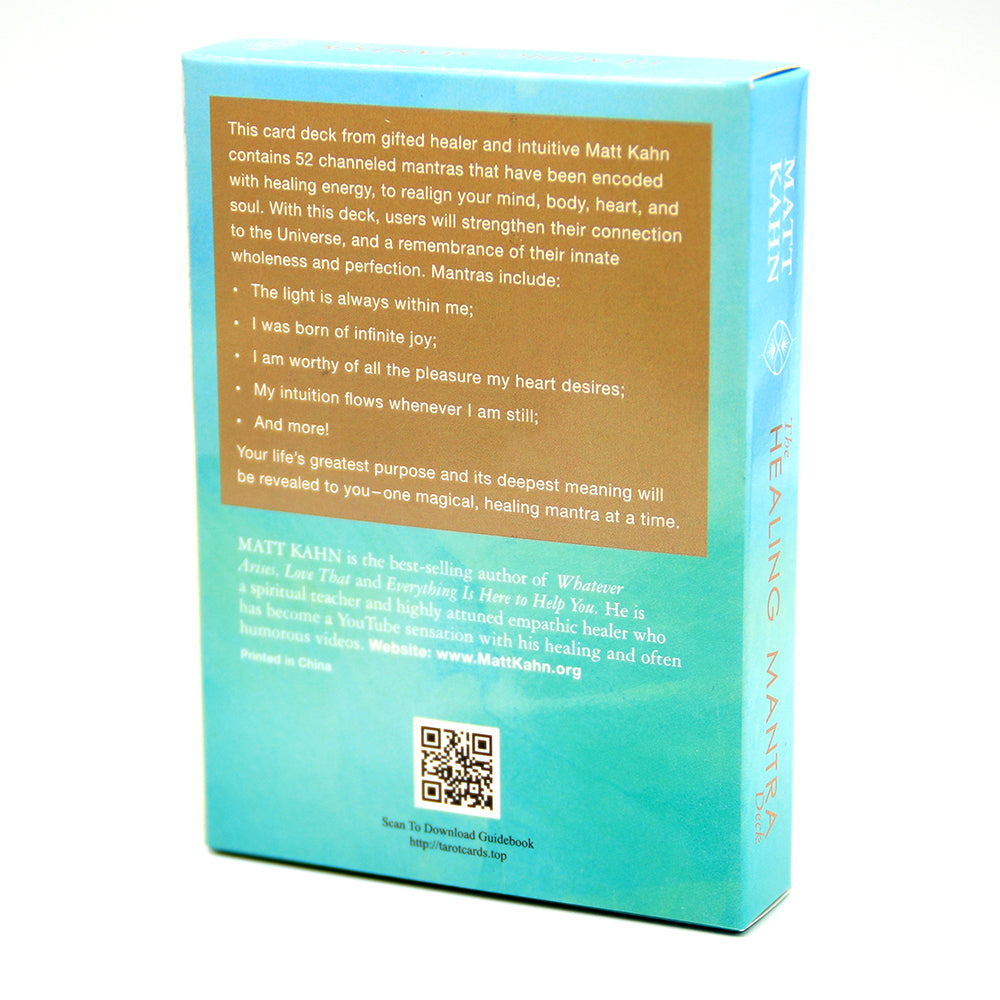 The Healing Mantra Deck by Matt Kahn