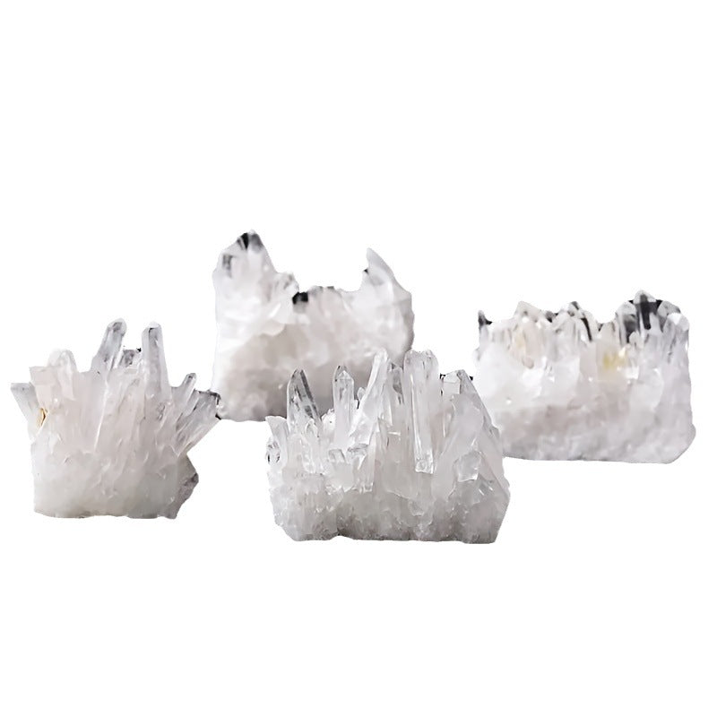 Clear Quartz Crystal Cluster