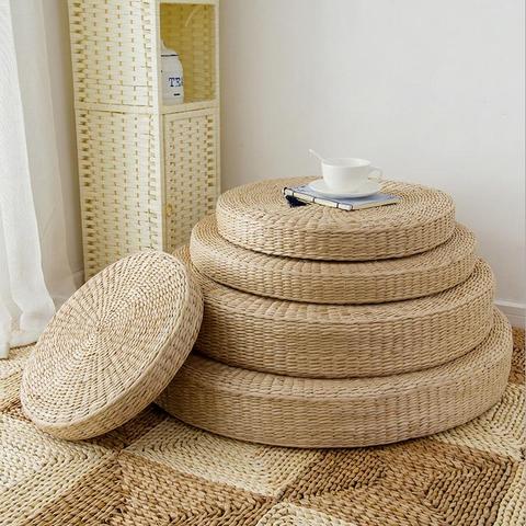 Rush Grass Meditation Cushion